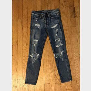 AE Ripped Skinny Jeans